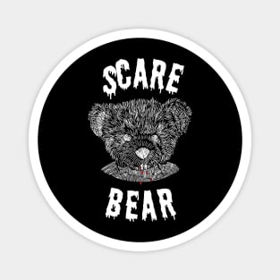 Halloween Scare Bear Horror Magnet